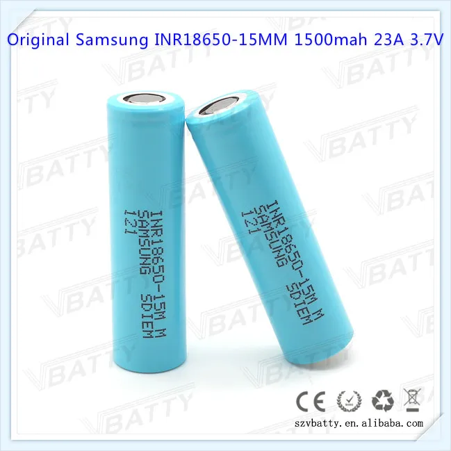 15MM 1500mah 3.7V 5