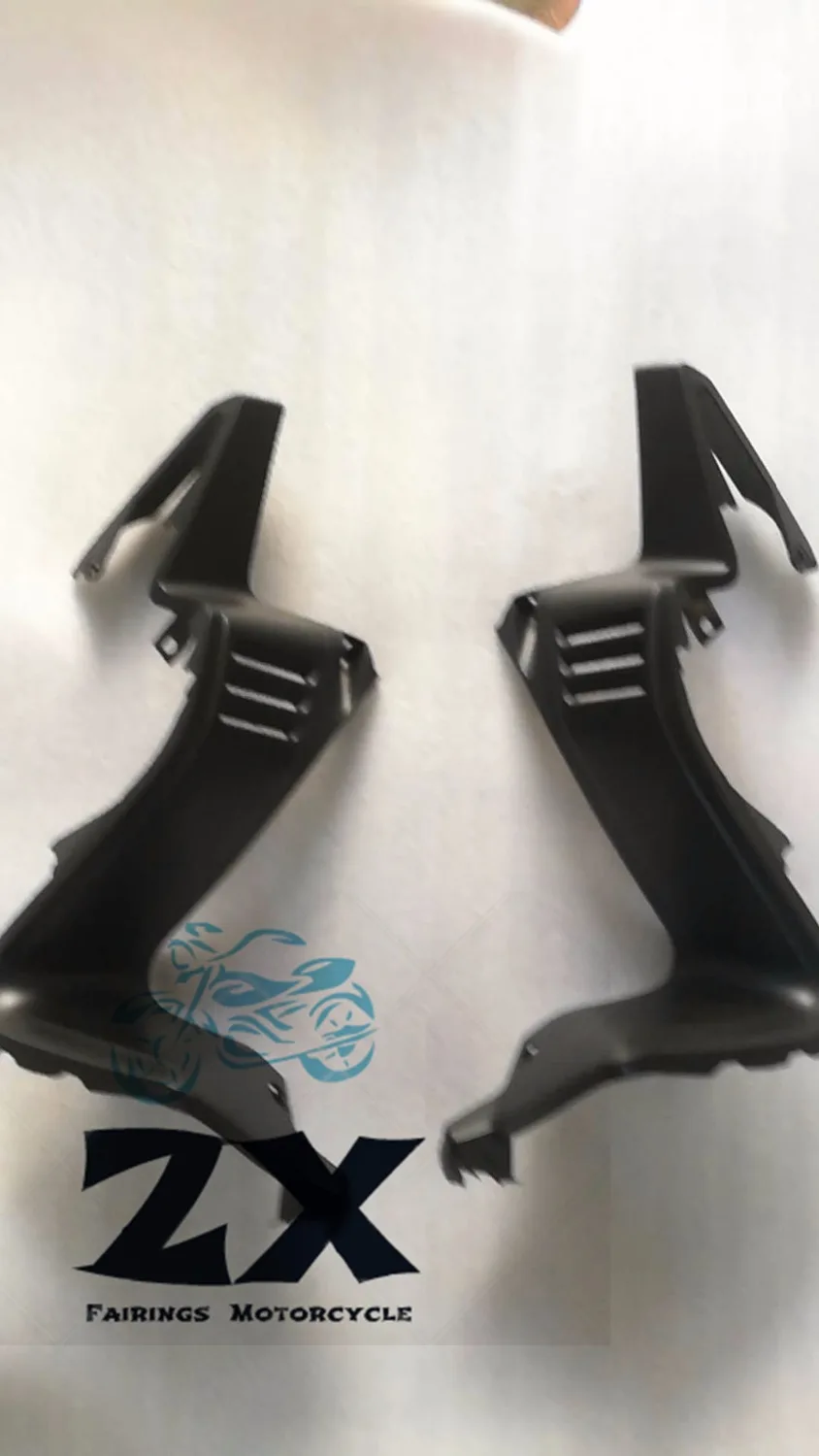 

A pair ABS Injection Molding Head tube cover the line box Fairing Face Cover For YAMAHA 2006-2015 FZ1 FAZER injetion