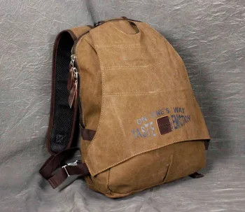

Men's Canvas Travel Casual Fashion Backpack College School bag
