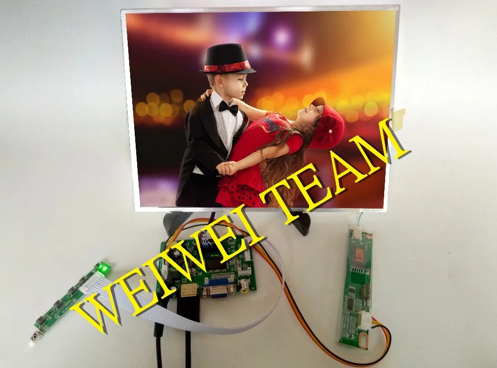 

12.1 inch 1024x768 N121X5 LTN121XJ HT121X01 Lcd Panel screen display with HDMI VGA 2AV lcd Controller board VSTY2662V1