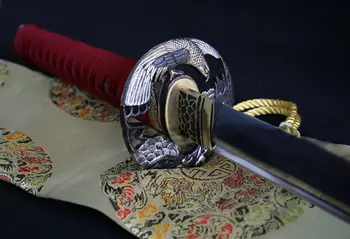 

HIGH QUALITY 1095 HIGH CARBON STEEL CLAY TEMPERED SAMURAI KATANA SWORD