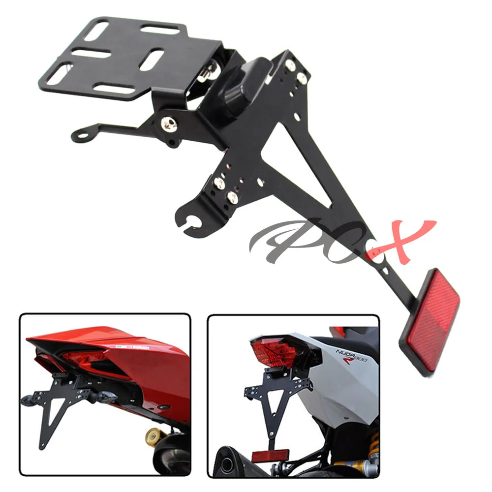 

Motorcycle Tail Tidy Fender Eliminator License Plate Holder LED Light For Benelli BN302 TORNADO TNT300 STELS 300 Keeway RKX300