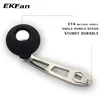 EKFan Aluminum Alloy Single Fishing Reel Handle for Baitcasting Bait Casting Durm Reel Handle Fishing Accessories ► Photo 3/6