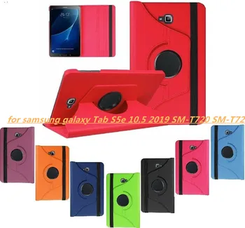 

For Samsung Galaxy Tab S5E 10.5 SM-T720 SM-T725 Case 360 Rotating PU Leather Cover T720 T725 2019 Smart Stand Holder Folio Cases