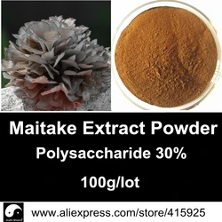 

Pure Grifola Frondosa Extract Powder 30% Maitake Polysaccharide Mushroom Nutrition Immune System Dietary Supplements