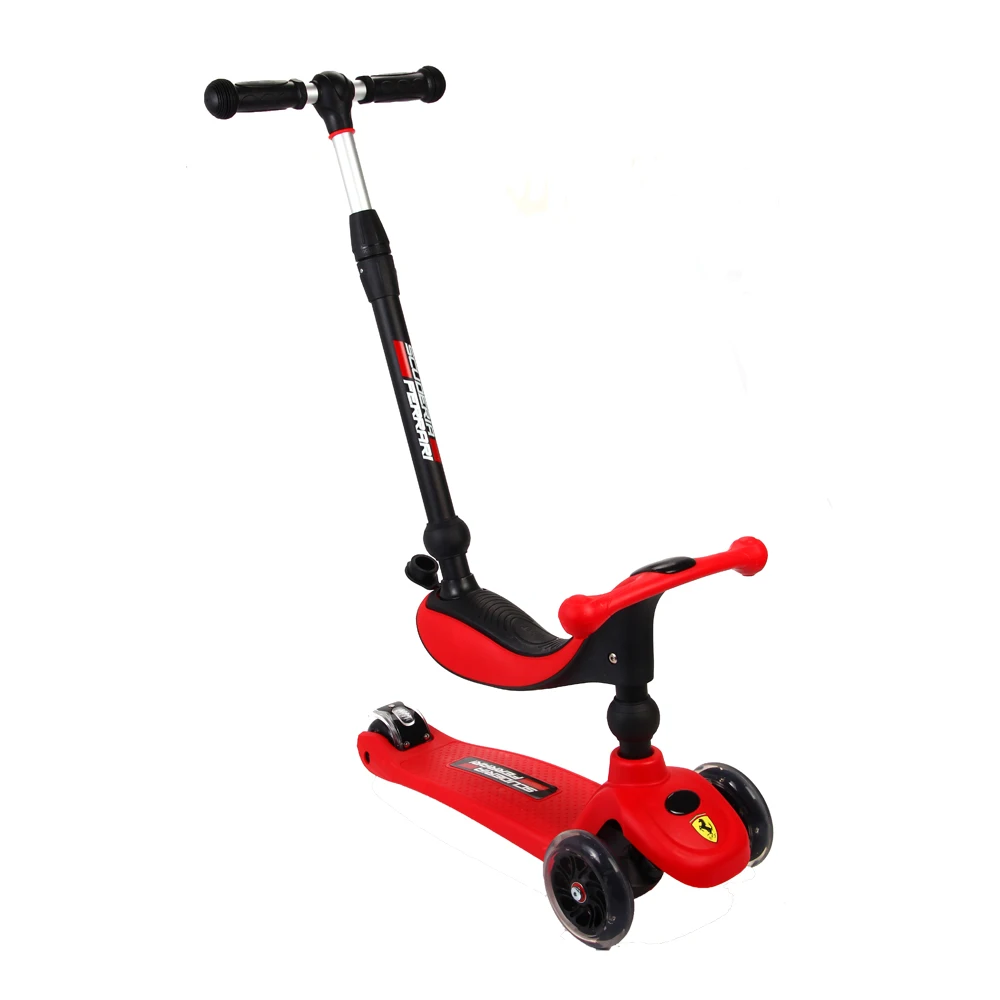 Hot Sale High Quality aluminum Foot Scooters Children Scooter Kick scooters Adjustable Folding Kickboard for 3-10years children (5)