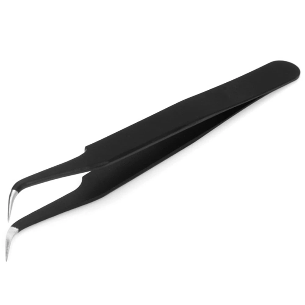 

WLXY Stainless Steel Hardened Tweezers Maintenance Tool Kit Curved Bit Anti-magnetic Hand Tools For Watch Mobile Phone Repairing