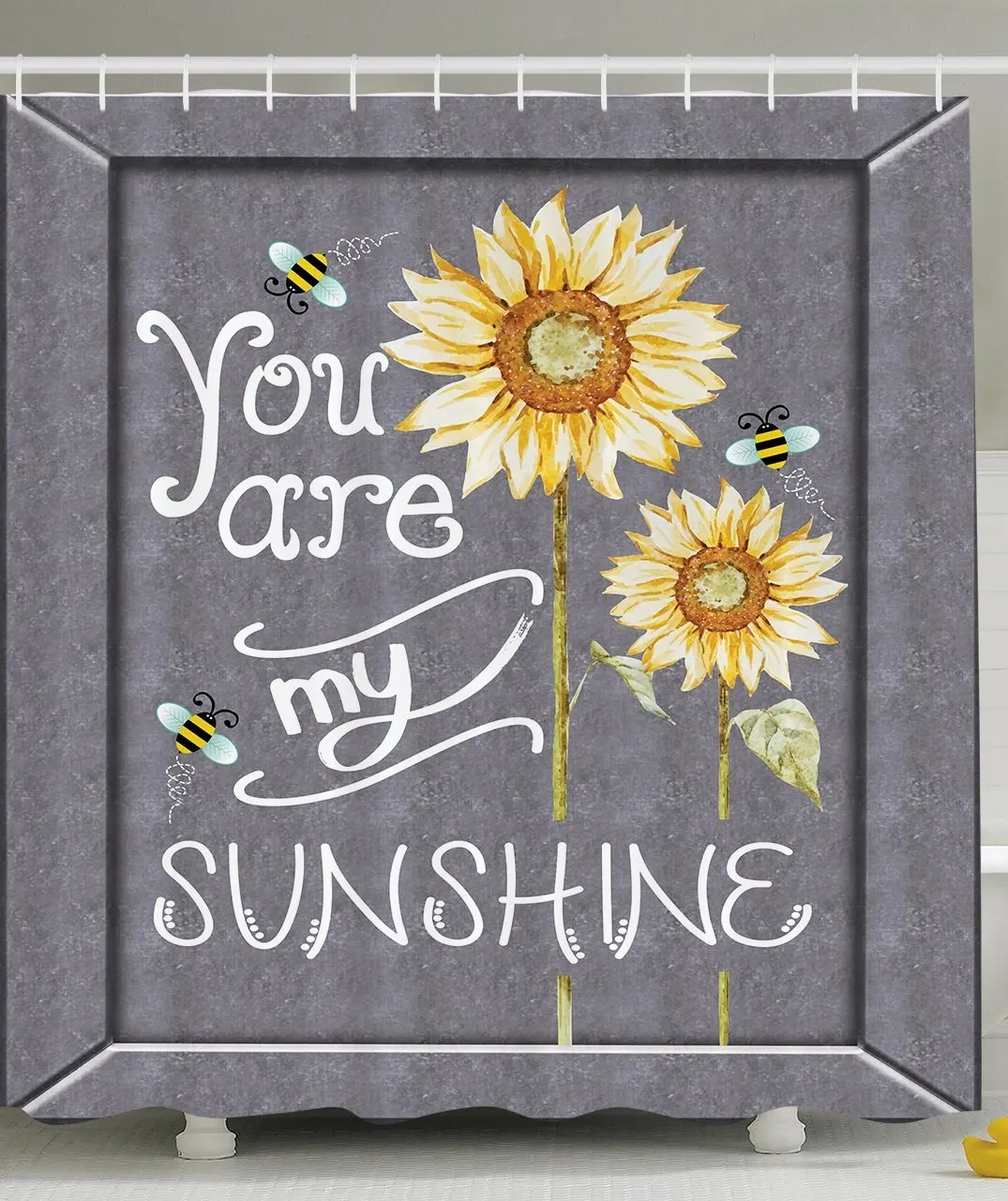Любовь знаки Аксессуары коллекции You Are My Sunshine заявки на черную доску с пчелами и