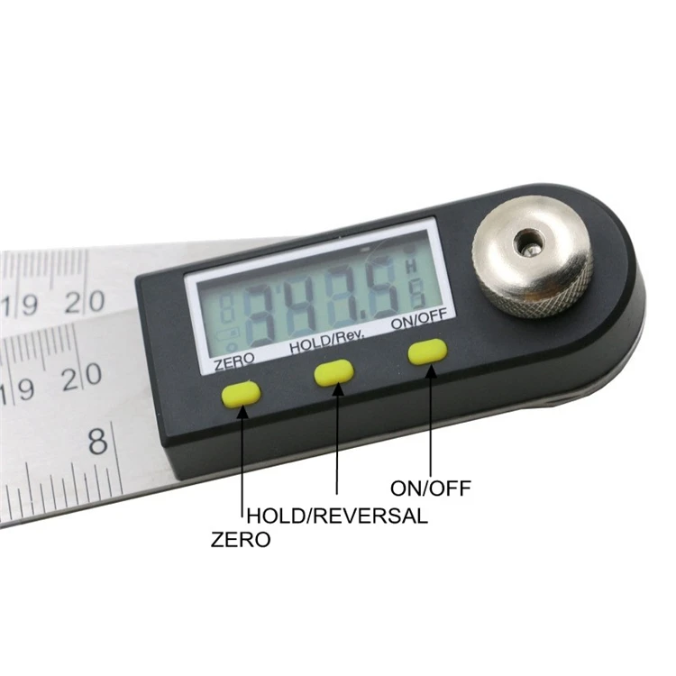 200 мм/8 ''цифровой угломер и уровень гониометра из нержавеющей стали электронная линейка анализа инструменты измерения уровня