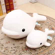 Lovely white whale pillow,sea animal cushion,home DIY party decorations children kids girls boys favor soft toys birthday gift