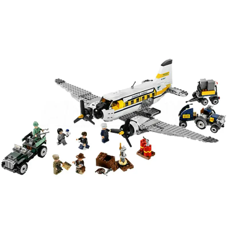 

700Pcs Movie Series Creators Adventures Of The Indiana Building Blocks Bricks Set Gifts Compatible Legoingly For Children Toys