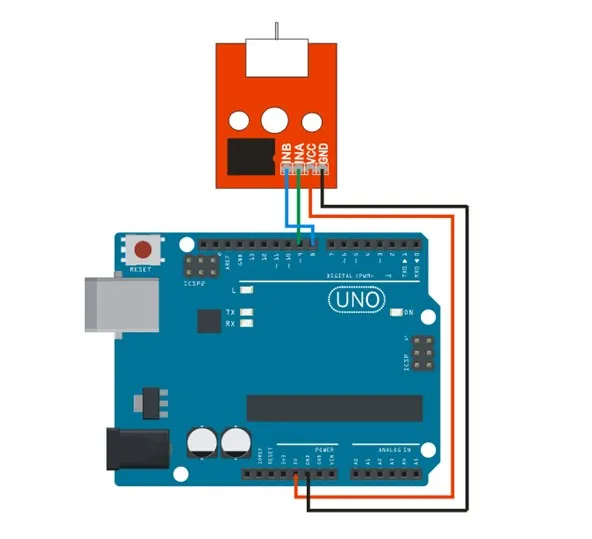 L9110 модуль вентилятора для Arduino робот дизайн и разработка управления Diy