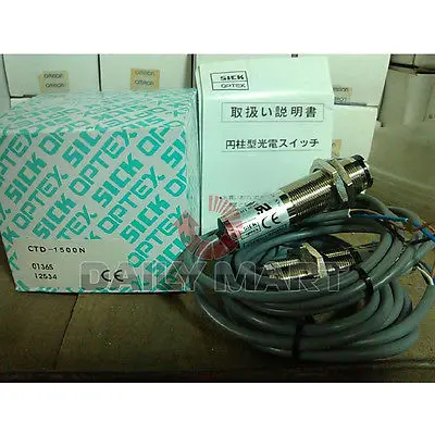

DHL/EMS 2 LOTS SICK CTD-1500N SENSOR TRANSCEIVER PHOTOELECTRIC PLC NEW