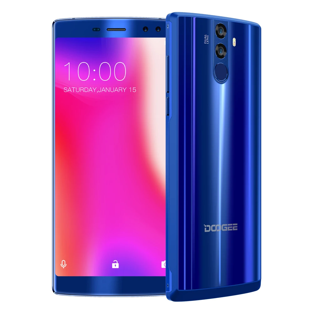 DOOGEE BL12000 Мобильный телефон 6,0 ''FHD+ 18:9 MTK6750T Восьмиядерный 4 Гб+ 32 ГБ Android 7,0 четырехъядерный смартфон 16,0 Мп Быстрая зарядка