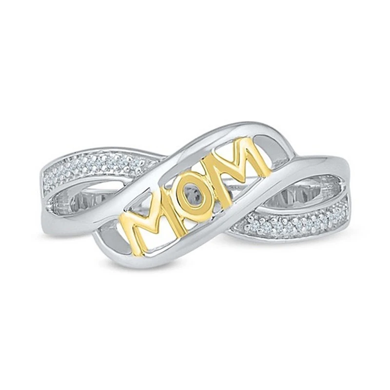 1 шт. кольца из сплава с надписью Mom|Кольца| |