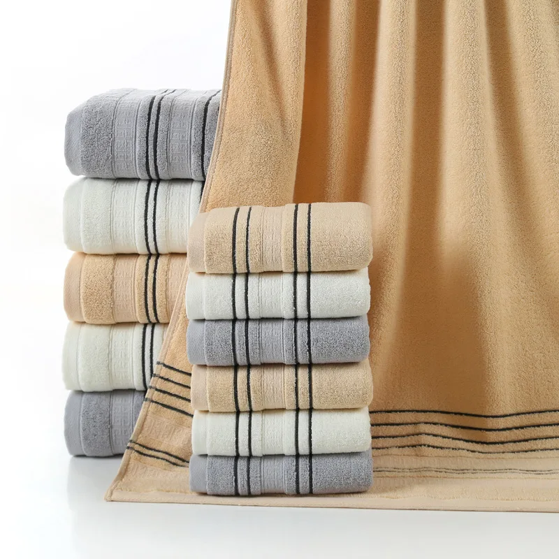 Wholesale Luxury Large Home Hotel Men Bath Towel Cotton 70*140cm