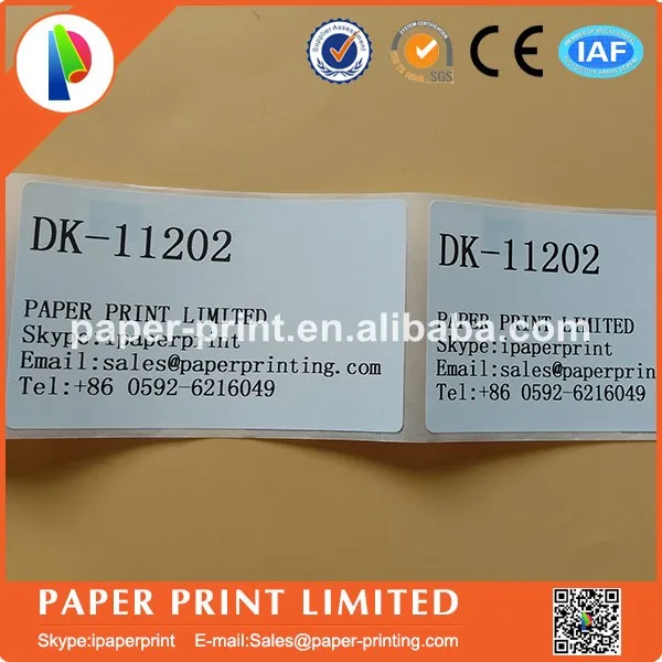 50X ROLLS Brother Compatible Labels Paper Labels Thermal labels Continuous DK 11202 DK11202 DK ...
