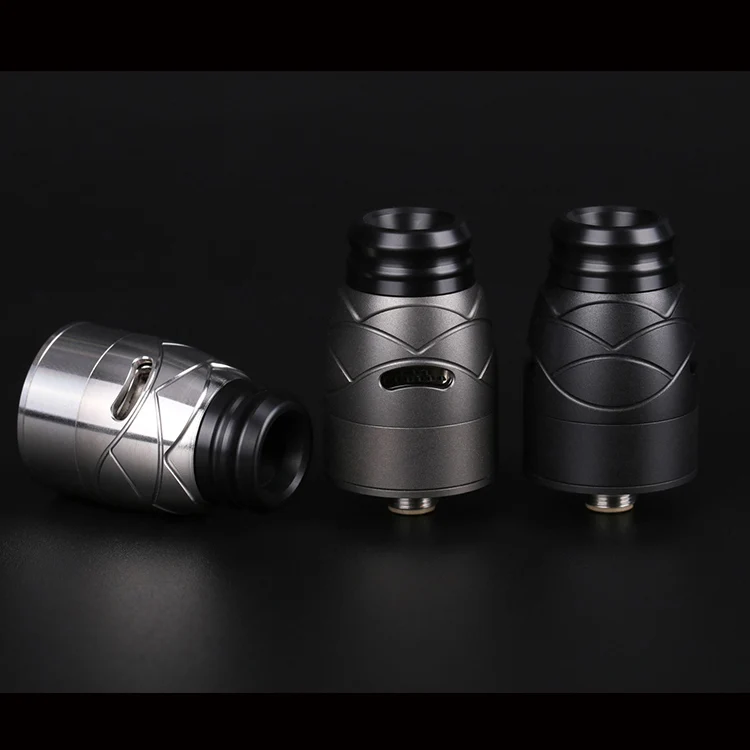 

Hugsvape Theseus BF RDA 22mm Rebuildable Dripping Atomizer Single Coil Deck For Squonk BF Mod Vape Tank
