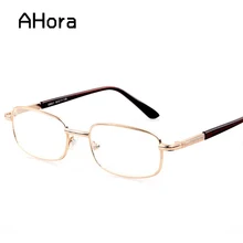 Ahora Для мужчин, очки для чтения, сплав пресбиопические очки 0,5 0,75 1,0 1,25 1,5 2,0 2,25 2,5 2,75 3,0 3,25 3,5 3,75 4,0 4,5 5,0