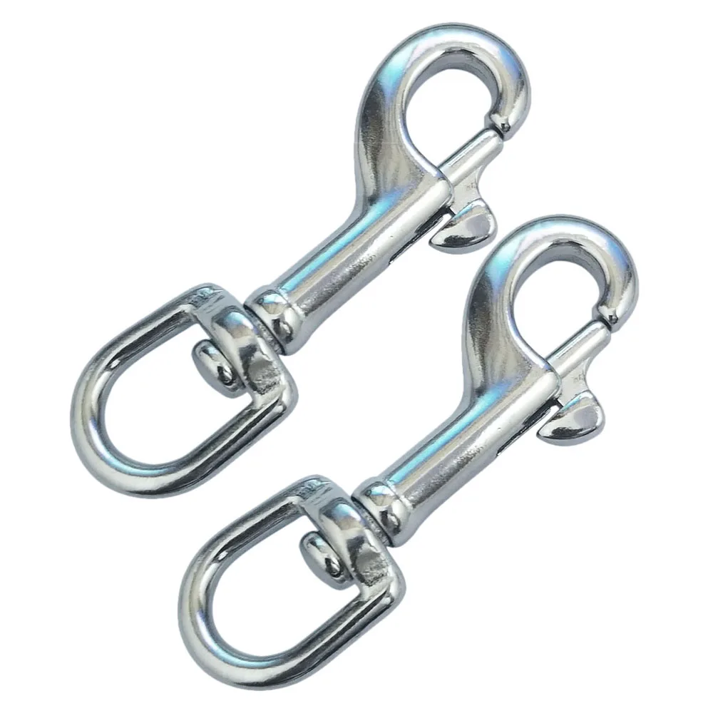 5Pcs-316-Stainless-Steel-80mm-Scuba-Diving-Clips-Swivel-Eye-Snap-Hook-Dive-Single-Ended-Swivel
