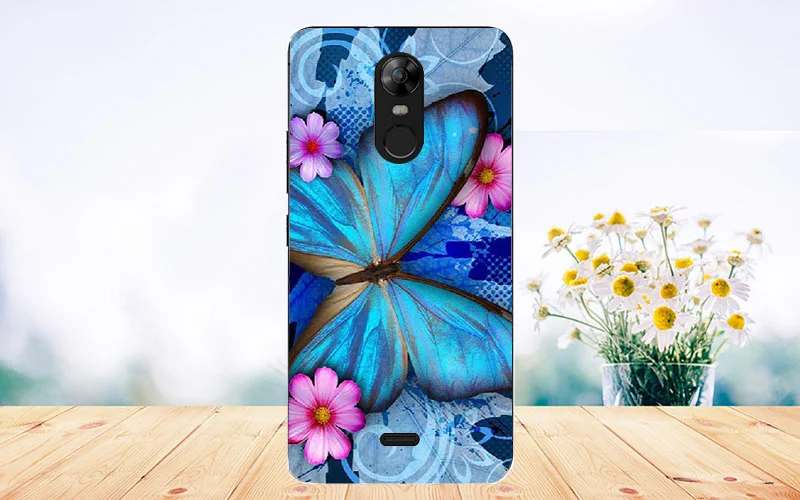 Чехол с рисунком для Highscreen Fest XL TPU DIY с красивым цветочным принтом животные башни Дизайн чехол для Highscreen Fest XL - Цвет: c036