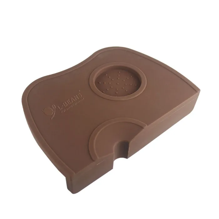 Hot High Quality Espresso Coffee tamper mat Silicon corner mat no coffee stamper 21x15x4 5cm