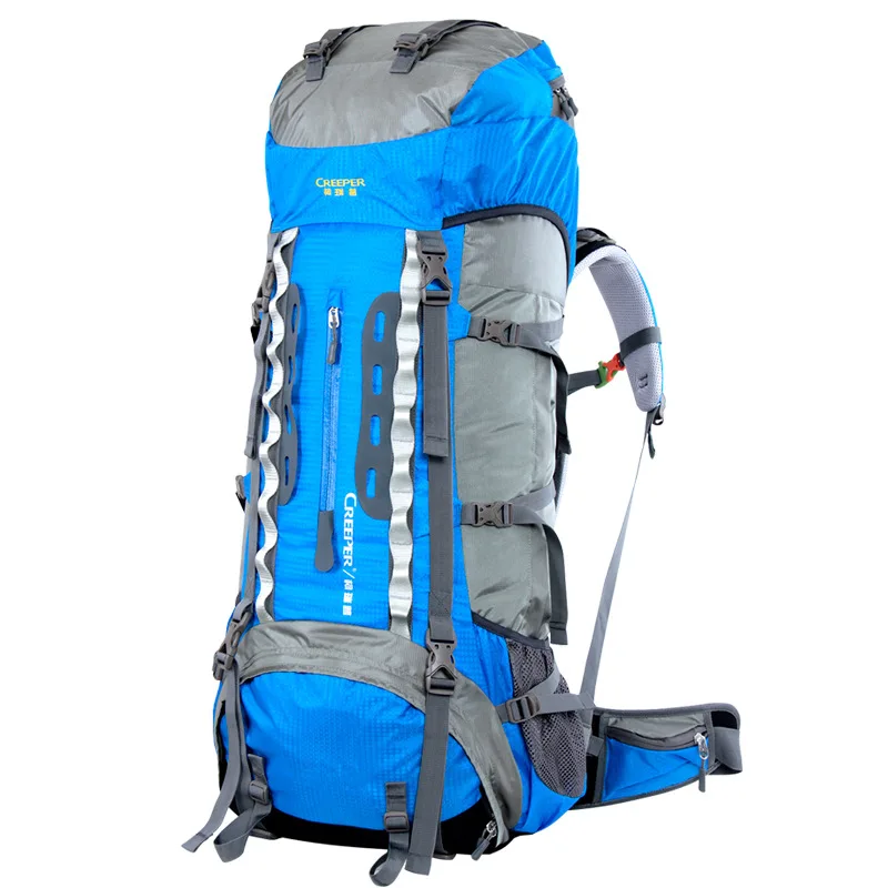 

70L Nylon waterproof rucksack CR system outdoor professional mountaineering bag camping hiking outdoor backpack portable