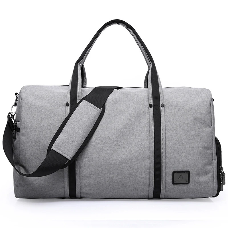 

multifunction large travel single shoulder bag for men high capacity messenger bag and wear-resisting canvas unisex rucksack