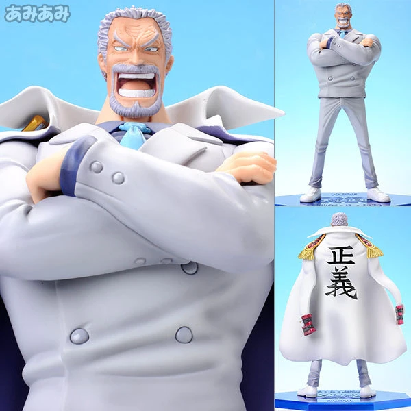 23cm Anime One PIece Elderly Monkey D Garp Action Figure,One Piece Garp