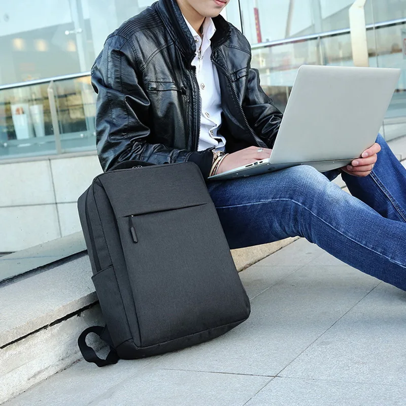 

Business School Bag Young Fashion Backpack With USB Charging Port Laptop Backpack Travel Unisex Anti Theft Backpack