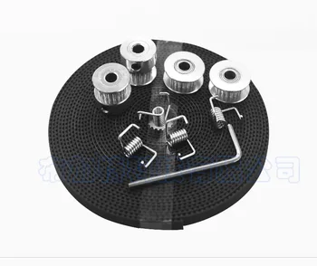 

Timing Pulley Set GT2 Synchronous Wheel 20 Perforation 5 + GT2 Timing Belt + Idler + 4 Torsion Springs