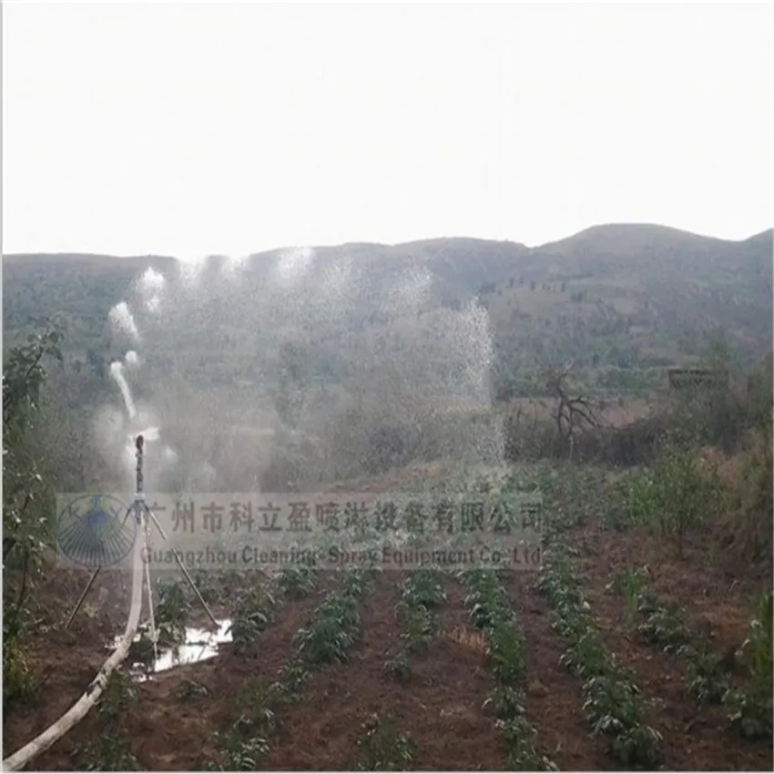 

Max. radius 25.5m, 1 1/2" gun sprinkler for irrigation and dust suppression