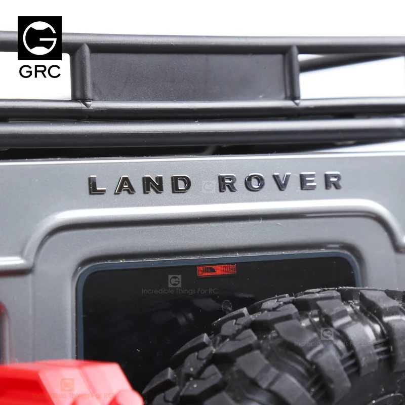 GRC land TRX4 RC4WD D90 D110 металлический логотип украшения R/c Запчасти Аксессуары для радиоуправления аксессуар для автомобиля Модель