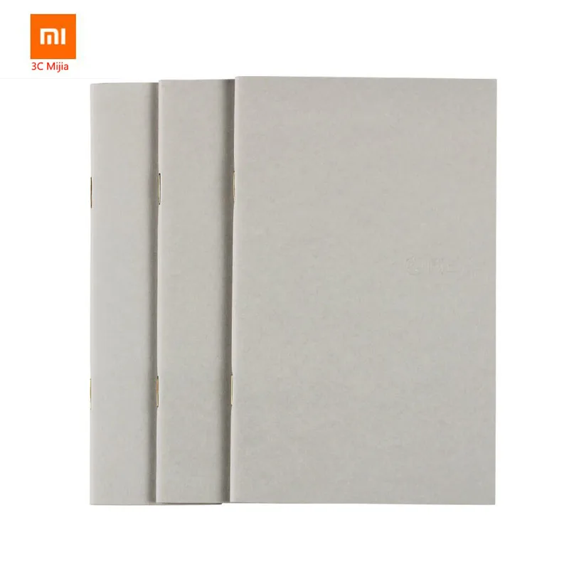 

3pcs Xiaomi Youpin two or three-point Portable Notebook With Three Kinds Inner Pages Less Than 50g 105mm 170mm