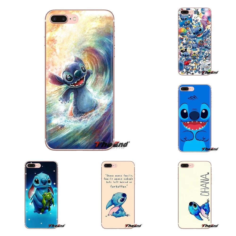 

Lilo and Stitch Ohana sweety FAMIL Phone Shell Case For Xiaomi Mi4 Mi5 Mi5S Mi6 Mi A1 A2 5X 6X 8 9 Lite SE Pro Mi Max Mix 2 3 2S