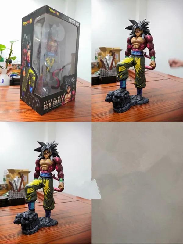

26cm NEW Dragon Super Saiyan SON GOKOU PVC Statue Collection Toy Gifts