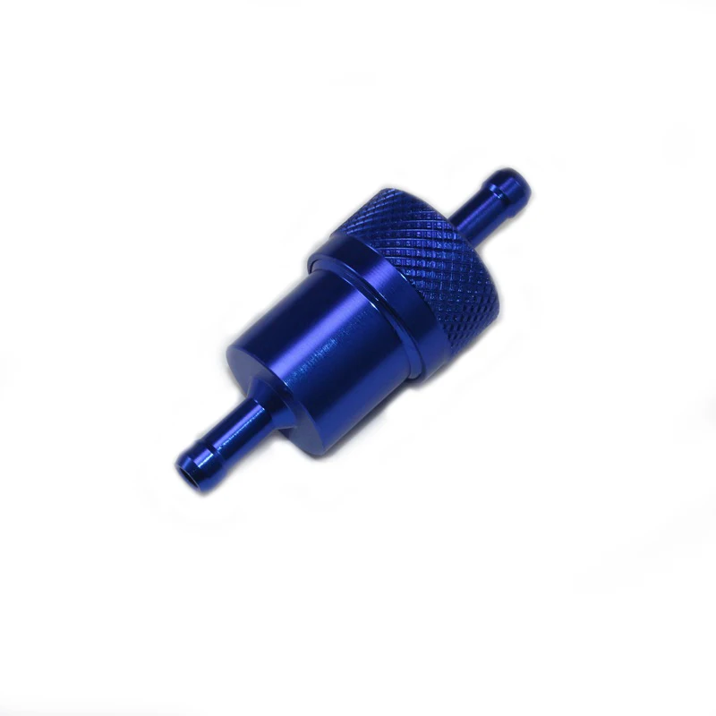 

6mm CNC Aluminium Alloy Petrol Gas Fuel Filter Cleaner For Motorcycle Pit Dirt Bike ATV Quad Inline Oil Gas Fuel Filter