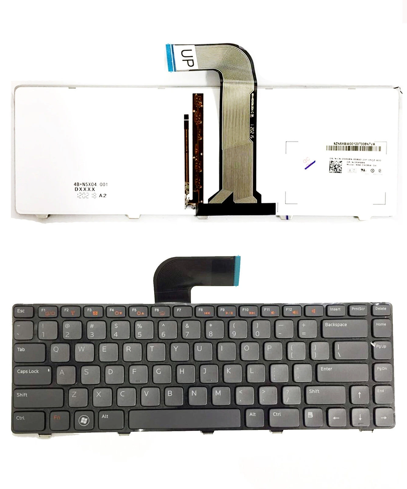 New Genuine For Dell Xps 15 L502x For Inspiron 14z N411z 14z N411z Backlit Laptop Keyboard Laptop Keyboard Keyboard Laptopdell Xps 15 L502x Aliexpress