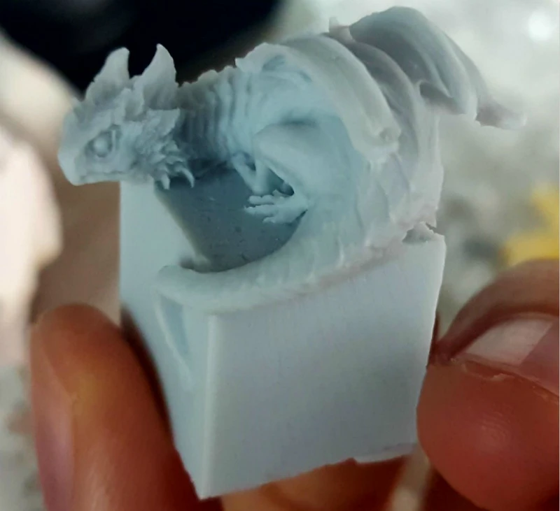 Resin Figure Kit WF2018 Cute Dragon Unpainted Garage Kit Figure Resin Figure Kit WF2018 Cute Dragon Unpainted Garage Kit Figure