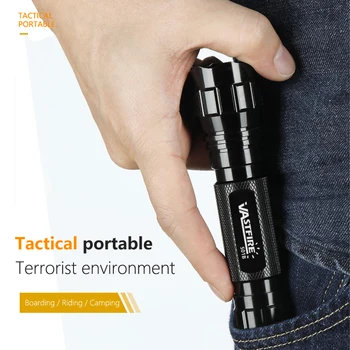 Tactical Light Outdoor Rifle Hunting Flashlight 5000 lumens Weapon Light LED Lanterna Fit 20mm Rail Scope 5