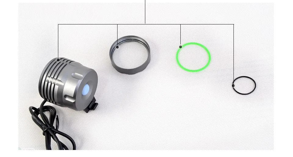 Clearance WasaFire 6000lm 5* XM-L T6 LED Bike Light Bicycle Lights LED Lamp Headlamp HeadLight Waterproof Aluminum alloy generator bicycle 8