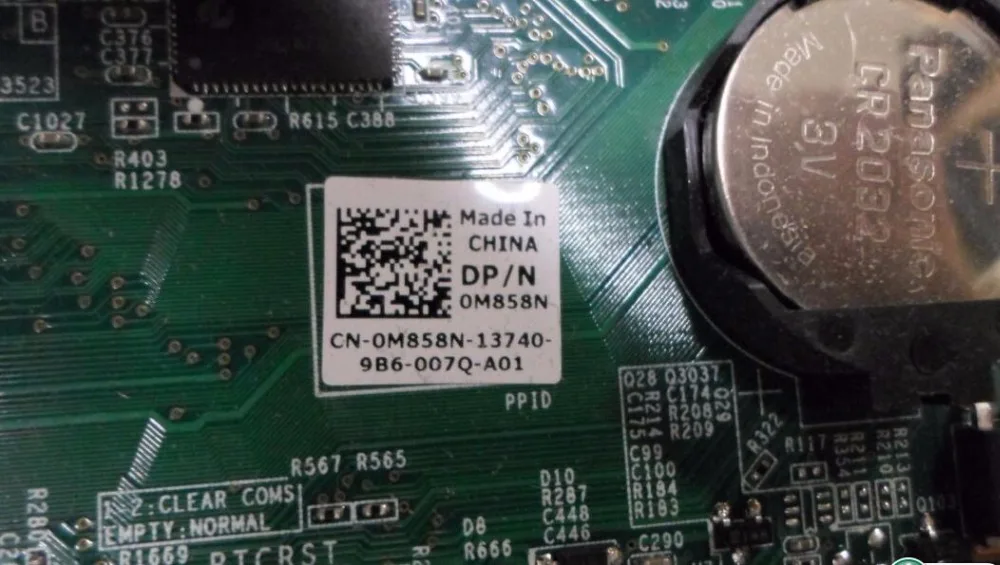 

V4W66 Y958C M858N Board for OPTIPLEX 760 Well Tested Working