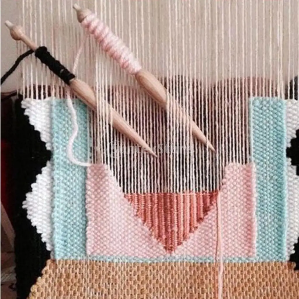 Деревянные челноки вязальные палочки Diy тканый инструмент для плетения ремесла ткацкий станок аксессуар
