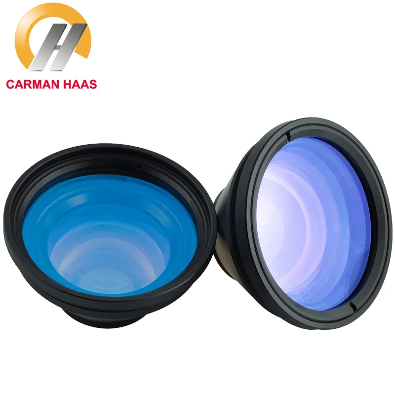 

CARMANHAAS China 1064nm YAG Fiber Scanner Laser F Theta Lens Scan Lens For Laser Marking Machine 50*50mm 70*70mm FL 80mm 100mm