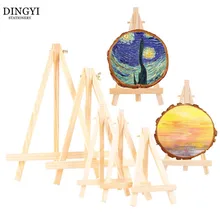 1 шт. мини-станковая рамка для штатива деревянная детская масляная краска для рисования деревянная подставка для телефона для свадебной вечеринки держатель для карт
