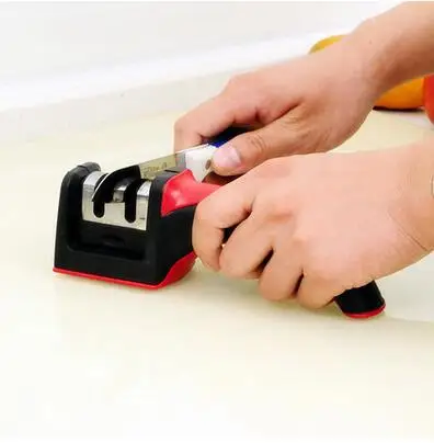 New Kitchen Knives Knife Sharpener Sharpening Tools Two Stages Carbide and Ceramic for Quick knife grinder | Дом и сад