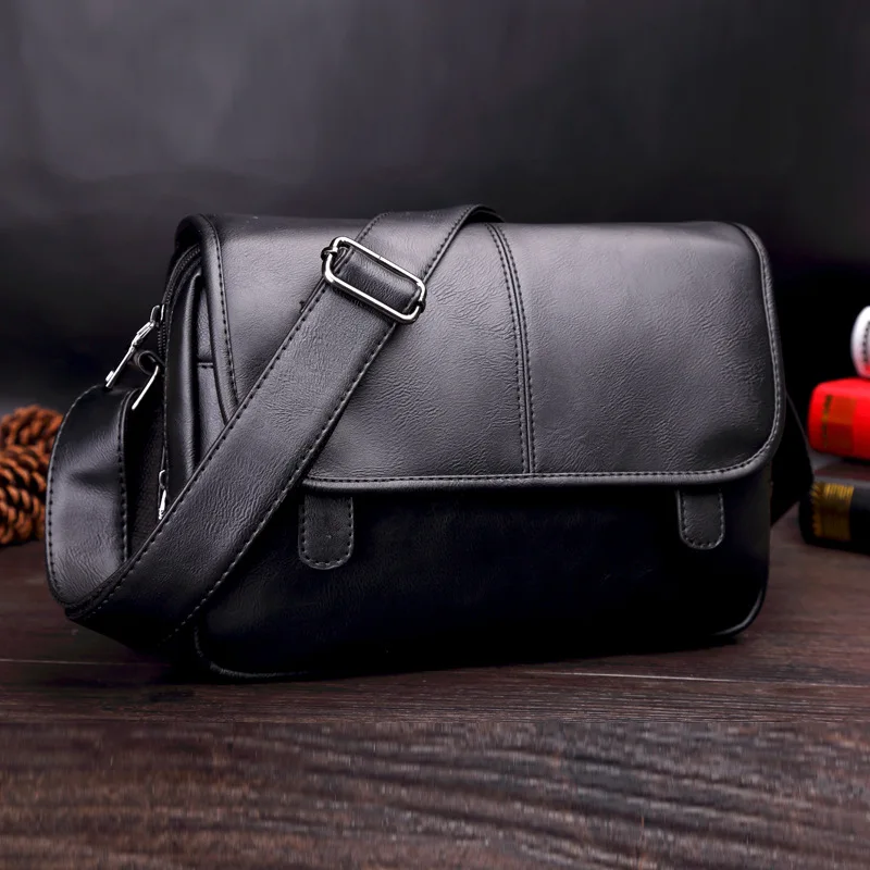 

Men Leather Bags for men Documents PU Leather Briefcase Laptop totes Bags Hasp Messenger Bag Men Business Briefcase
