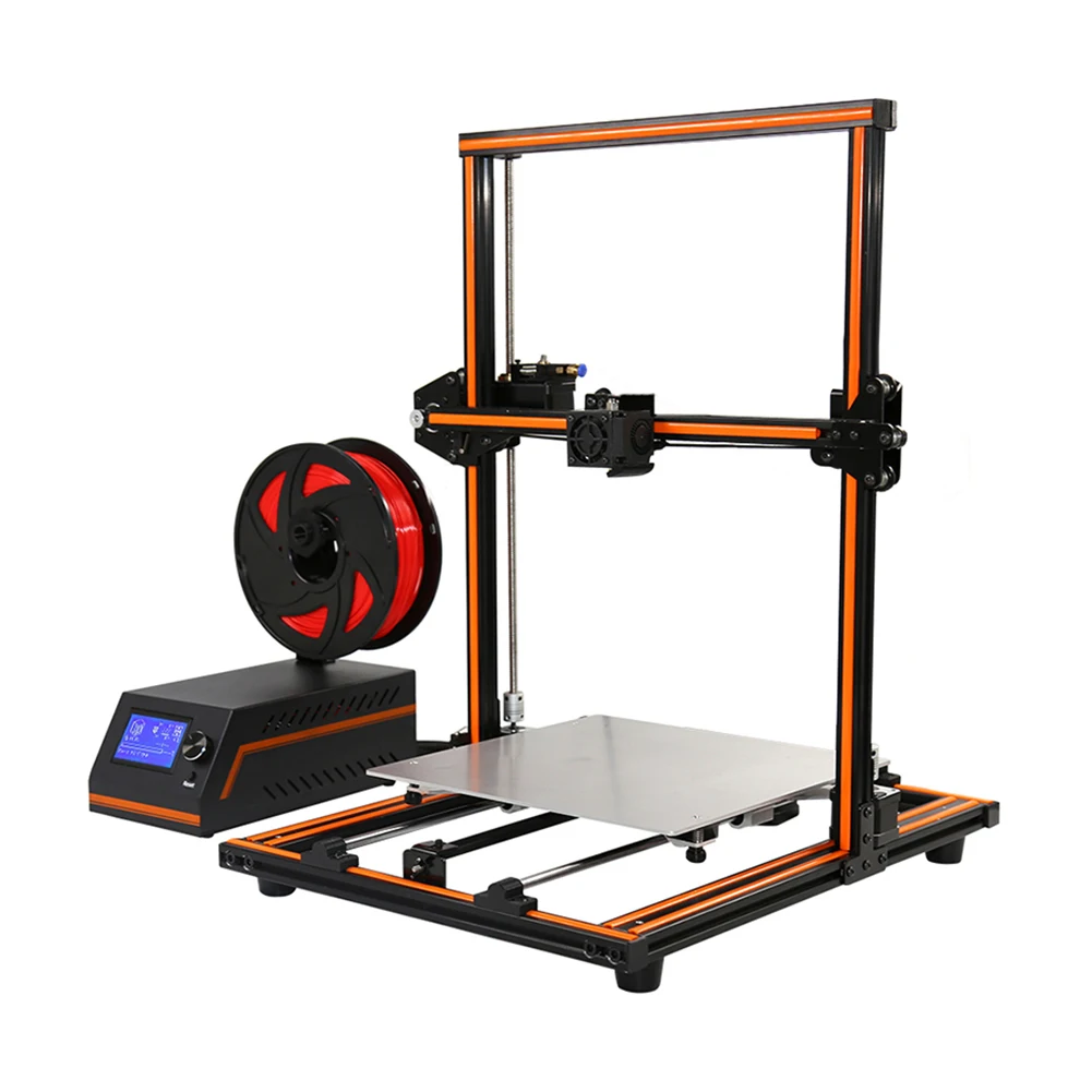 

Anet E12 Aluminum Alloy Frame 3D High Precision Double Z-axis DIY Printer Print Size 300*300*400 mm 3D Printers With 8G TF Card