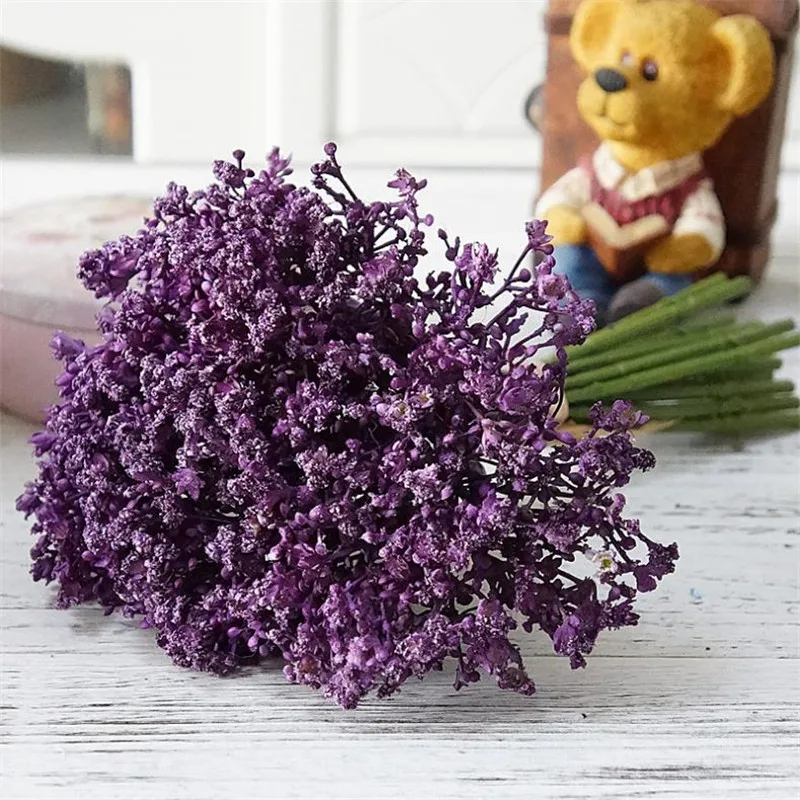 fake gypsophila bouquet