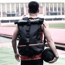 Открытый спортивный рюкзак для мужчин большой емкости баскетбольный рюкзак регби Пешие прогулки двойная сумка на плечо ноутбук рюкзак тренировочный пакет